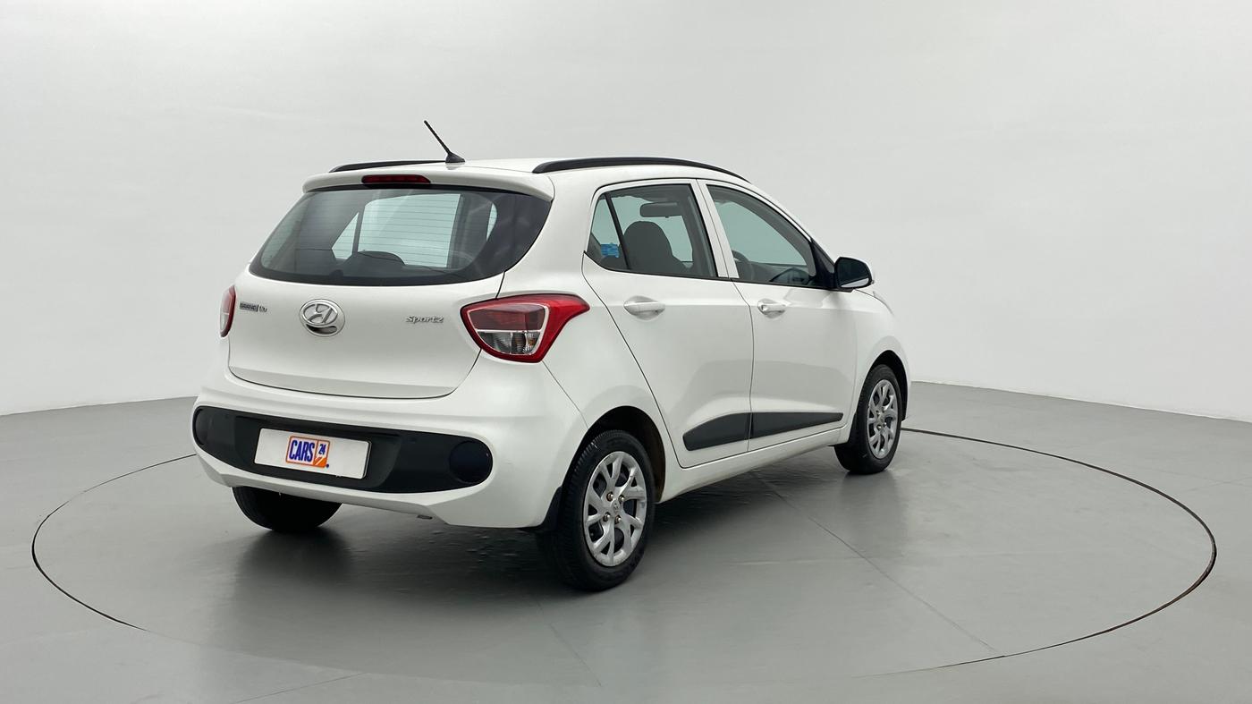 2018 Hyundai Grand i10 SPORTS 1.2 VTVT, Petrol, Manual, 22,893 km, Right Back Diagonal
