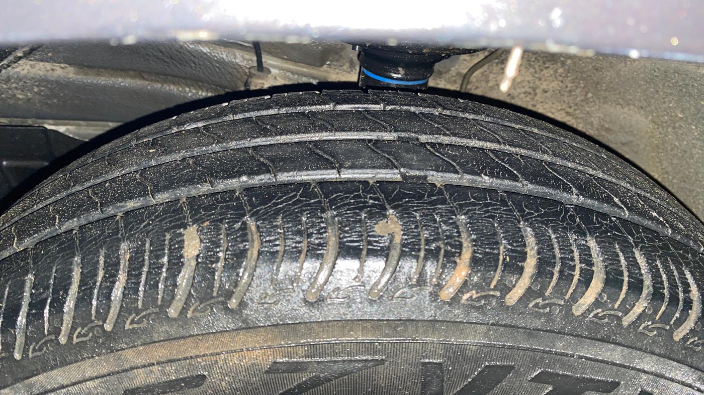 2022 Maruti S PRESSO VXI+, Petrol, Manual, 84,615 km, Left Front Tyre Tread
