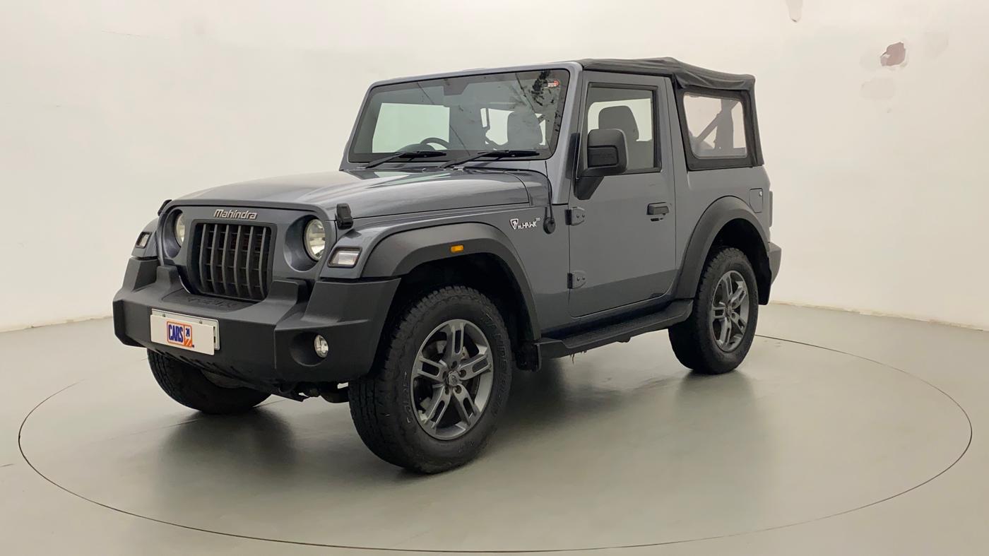 2022 Mahindra Thar LX D 4WD MT CONVERTIBLE, Diesel, Manual, 9,814 km, Left Front Diagonal