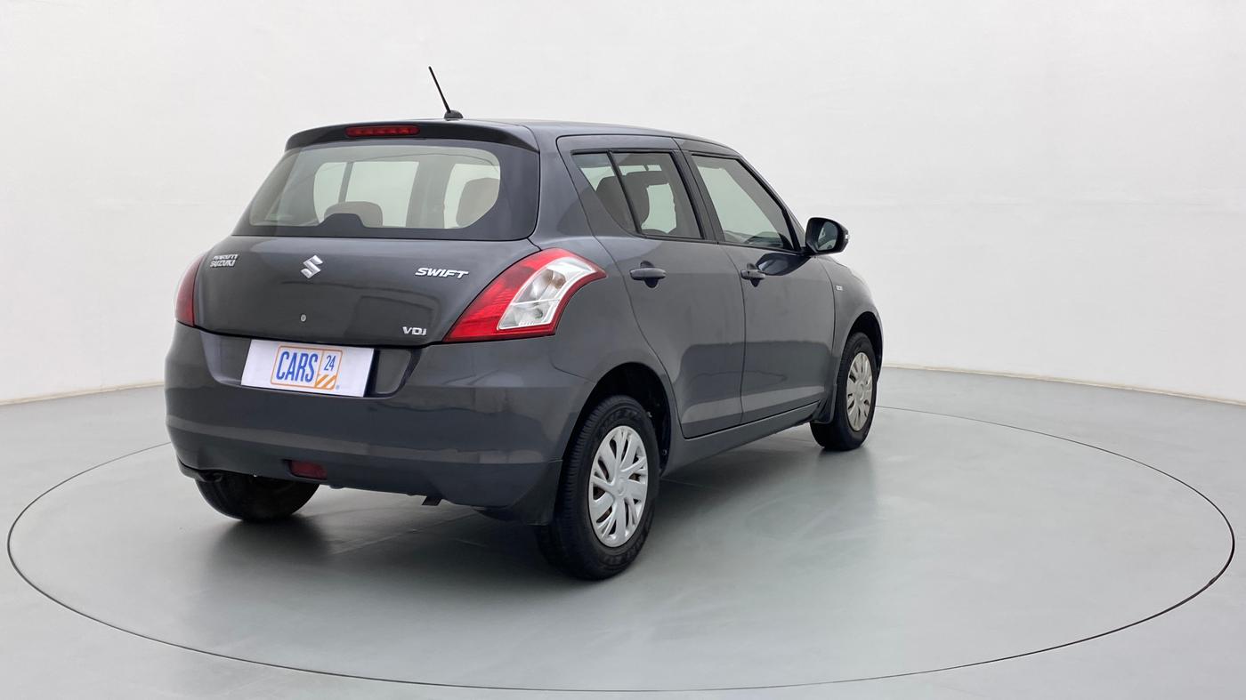 2016 Maruti Swift VDI ABS, Diesel, Manual, 83,675 km, Right Back Diagonal