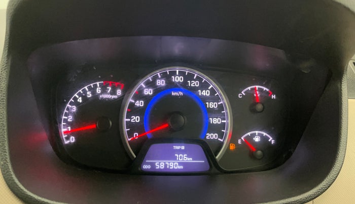 2017 Hyundai Grand i10 MAGNA 1.2 KAPPA VTVT, Petrol, Manual, 58,794 km, Odometer Image