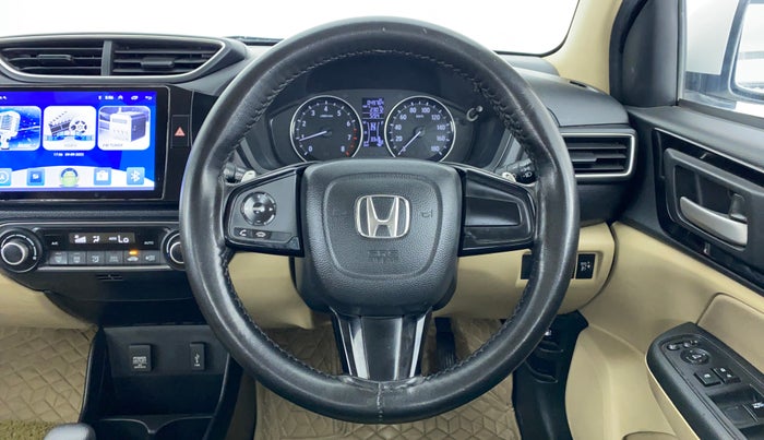 2020 Honda Amaze 1.2 V CVT I VTEC, Petrol, Automatic, 28,269 km, Steering Wheel Close Up