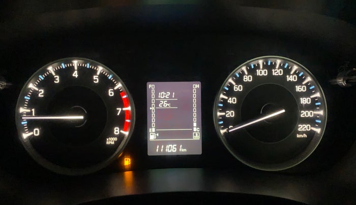 2023 Maruti FRONX DELTA PLUS 1.2MT, Petrol, Manual, 1,11,061 km, Odometer Image