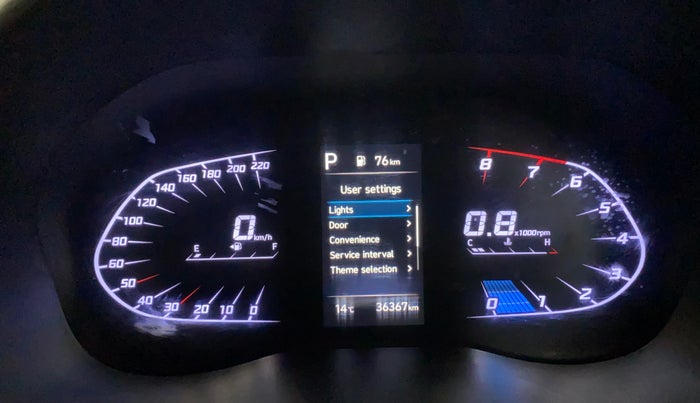 2020 Hyundai Verna SX 1.5 VTVT IVT, Petrol, Automatic, 36,367 km, Odometer Image