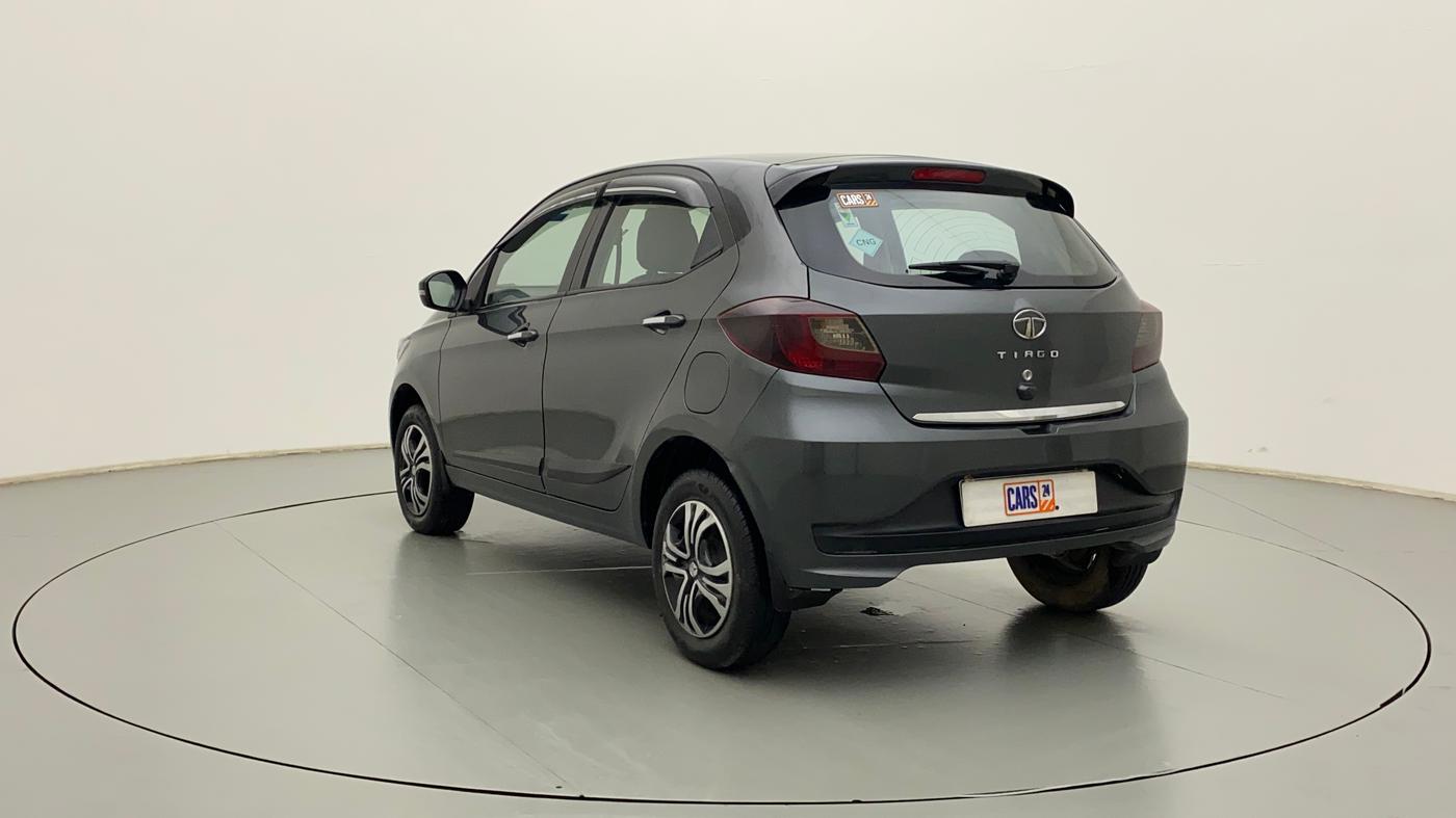 2022 Tata Tiago XZ PLUS CNG, CNG, Manual, 36,348 km, Left Back Diagonal