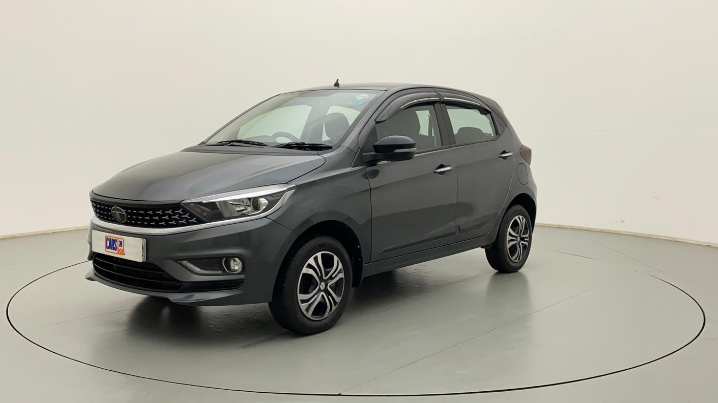 2022 Tata Tiago XZ PLUS CNG, CNG, Manual, 36,348 km, Left Front Diagonal