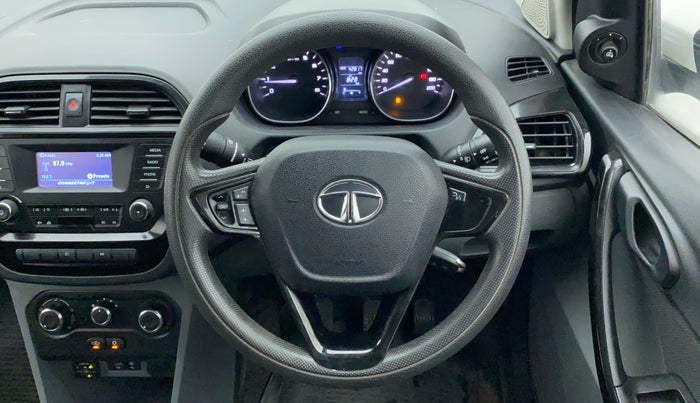 2018 Tata TIGOR XZ PETROL, CNG, Manual, 42,817 km, Steering Wheel Close Up