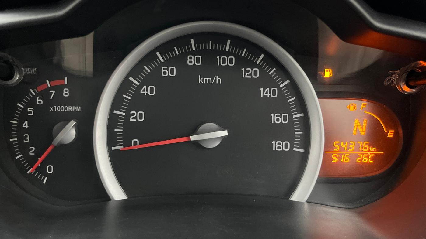 2016 Maruti Celerio VXI AMT, Petrol, Automatic, 54,376 km, Odometer Image