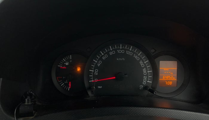 2017 Maruti Swift LXI (O), Petrol, Manual, 64,841 km, Odometer Image