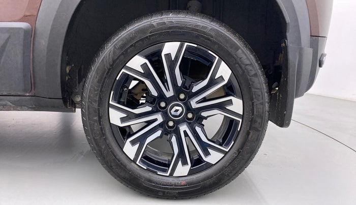 2021 Renault Kiger RXZ CVT 1.0 TURBO DUAL TONE, Petrol, Automatic, 13,505 km, Left Rear Wheel
