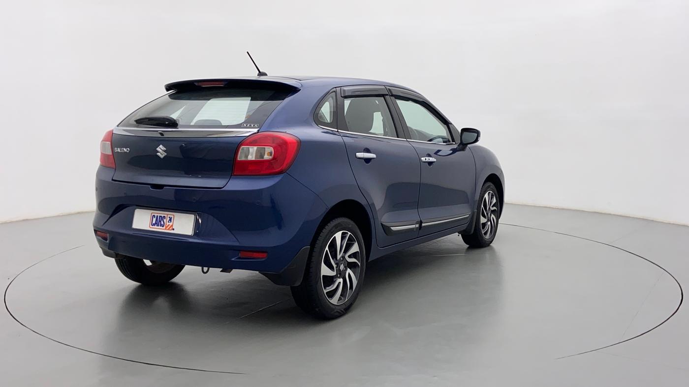 2019 Maruti Baleno ZETA CVT PETROL 1.2, Petrol, Automatic, 12,617 km, Right Back Diagonal