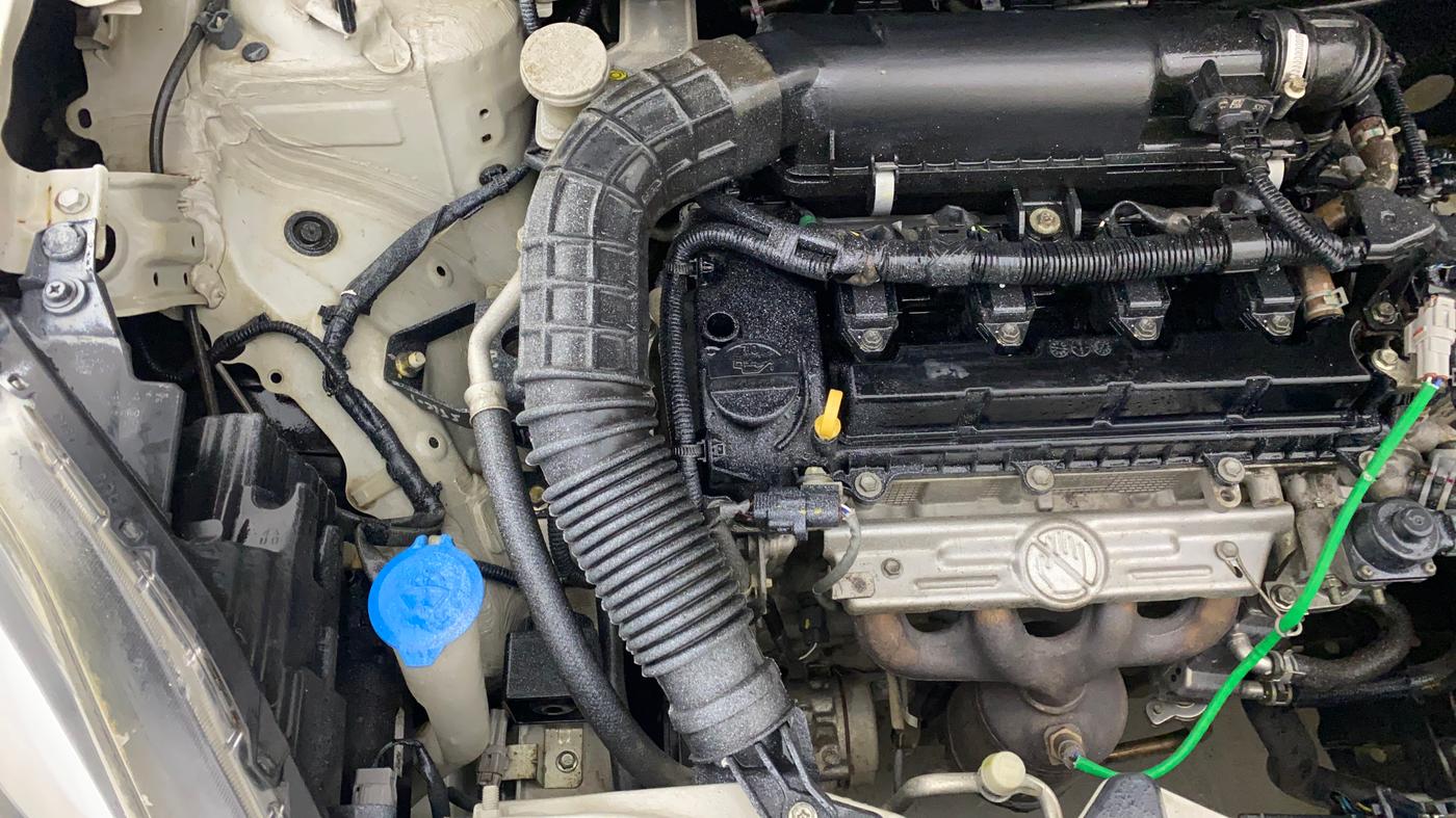 2020 Maruti Dzire ZXI Plus AMT, Petrol, Automatic, 67,414 km, Engine View - Right