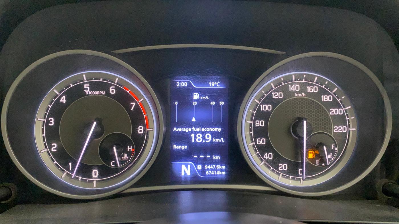 2020 Maruti Dzire ZXI Plus AMT, Petrol, Automatic, 67,414 km, Odometer Image
