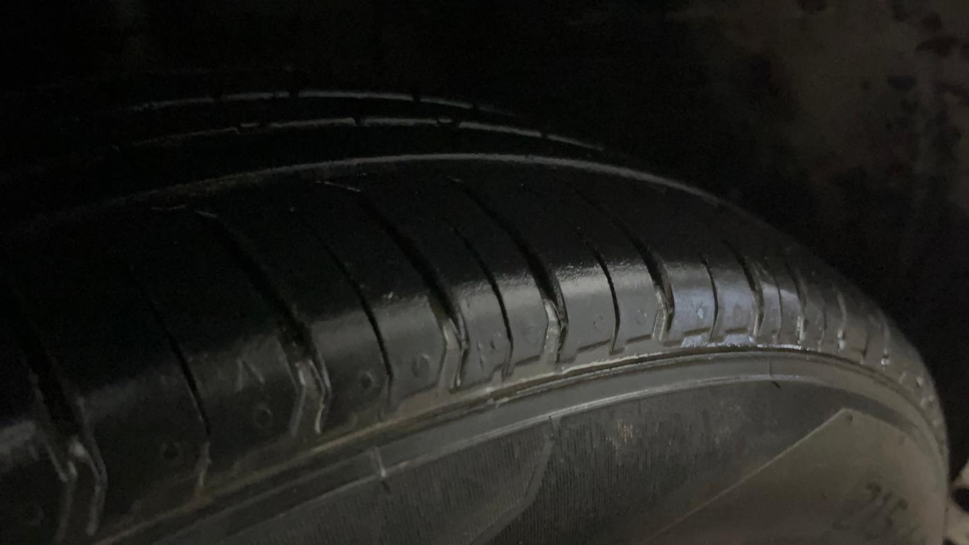 2022 Maruti BREZZA ZXI SMART HYBRID , Petrol, Manual, 70,182 km, Left Front Tyre Tread