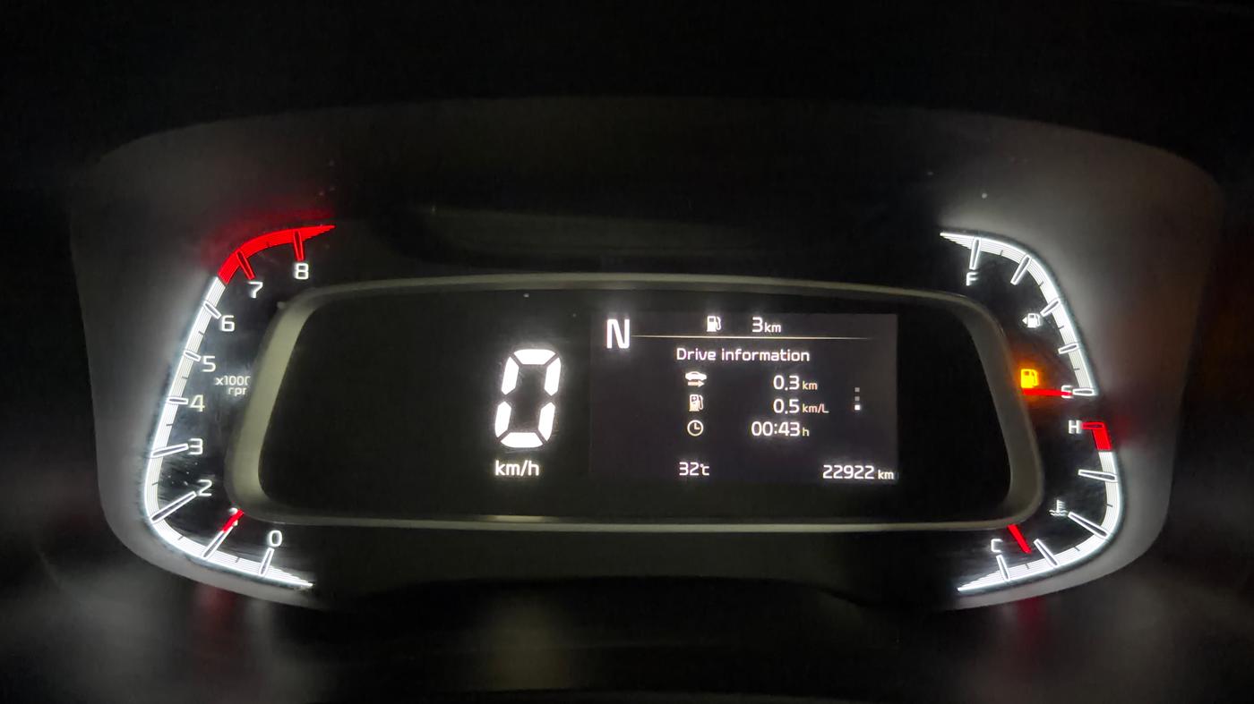 2022 KIA SONET HTX 1.0 IMT, Petrol, Manual, 22,922 km, Odometer Image