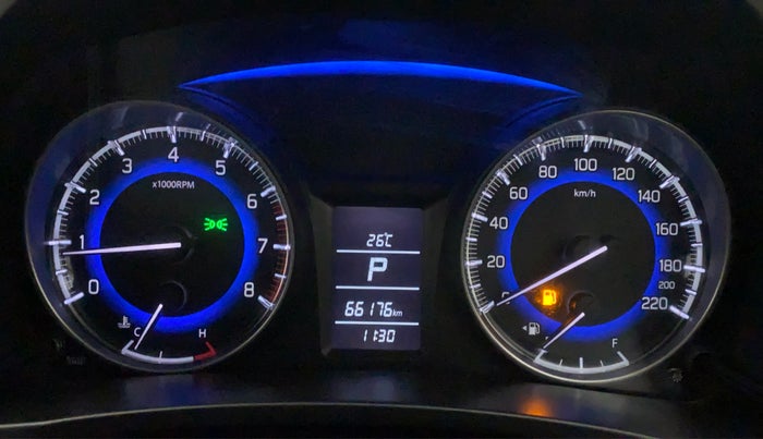 2016 Maruti Baleno DELTA CVT PETROL 1.2, Petrol, Automatic, 66,531 km, Odometer Image
