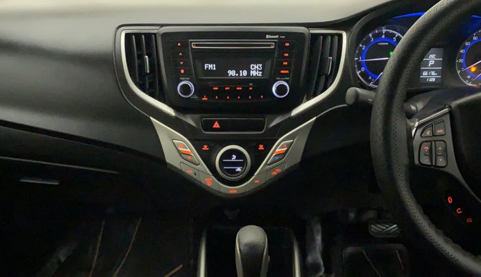 2016 Maruti Baleno DELTA CVT PETROL 1.2, Petrol, Automatic, 66,531 km, Air Conditioner