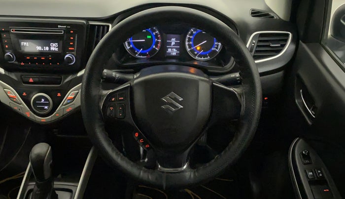 2016 Maruti Baleno DELTA CVT PETROL 1.2, Petrol, Automatic, 66,531 km, Steering Wheel Close Up