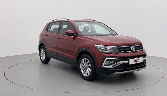 2022 Volkswagen TAIGUN HIGHLINE 1.0 TSI MT, Petrol, Manual, 7,544 km, Right Front Diagonal