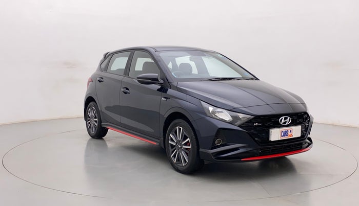 2022 Hyundai NEW I20 N LINE N6 1.0 TURBO GDI IMT, Petrol, Manual, 11,695 km, Right Front Diagonal