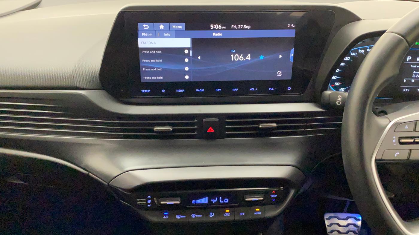 2022 Hyundai NEW I20 ASTA (O) 1.0 TURBO GDI DCT, Petrol, Automatic, 17,921 km, Air Conditioner