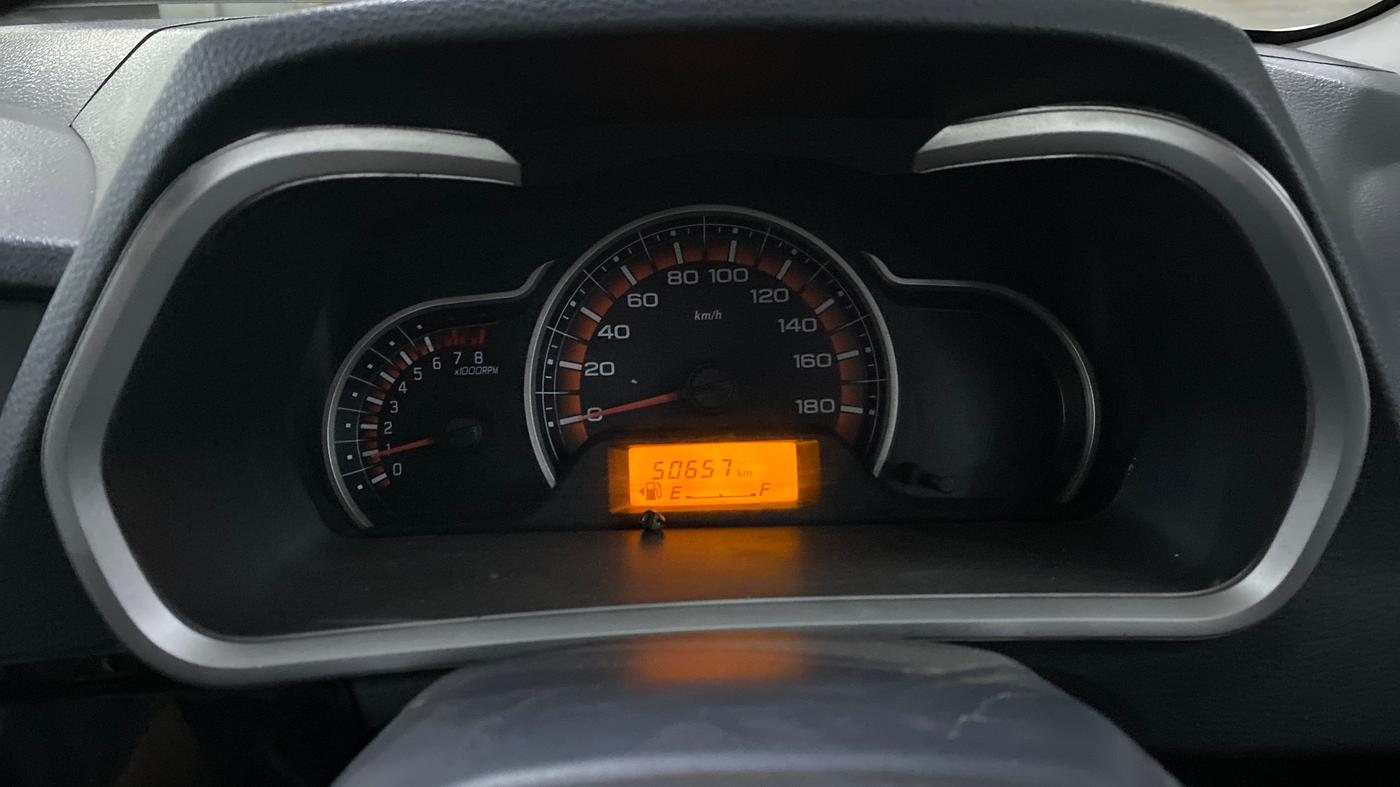 2016 Maruti Alto K10 VXI, Petrol, Manual, 50,625 km, Odometer Image