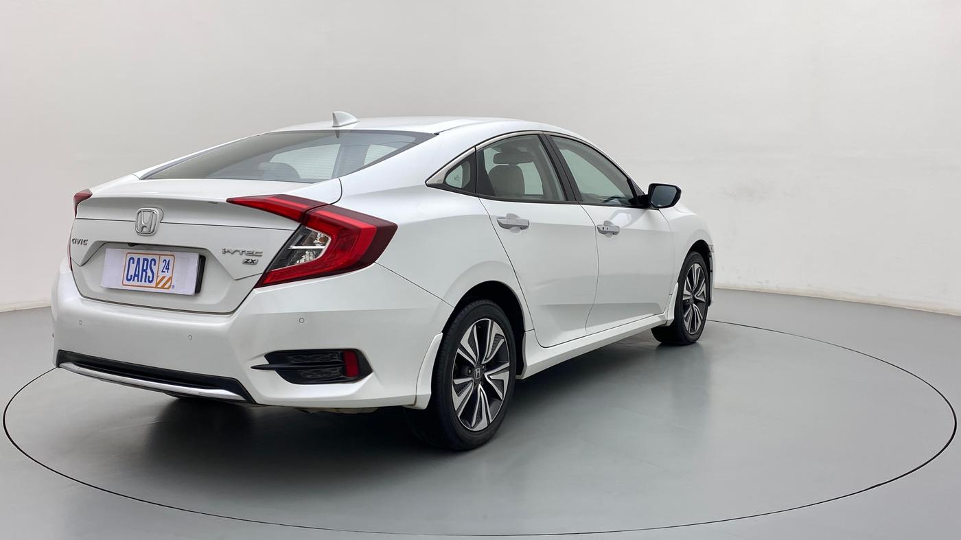 2019 Honda Civic 1.8L I-VTEC ZX CVT, Petrol, Automatic, 41,286 km, Right Back Diagonal