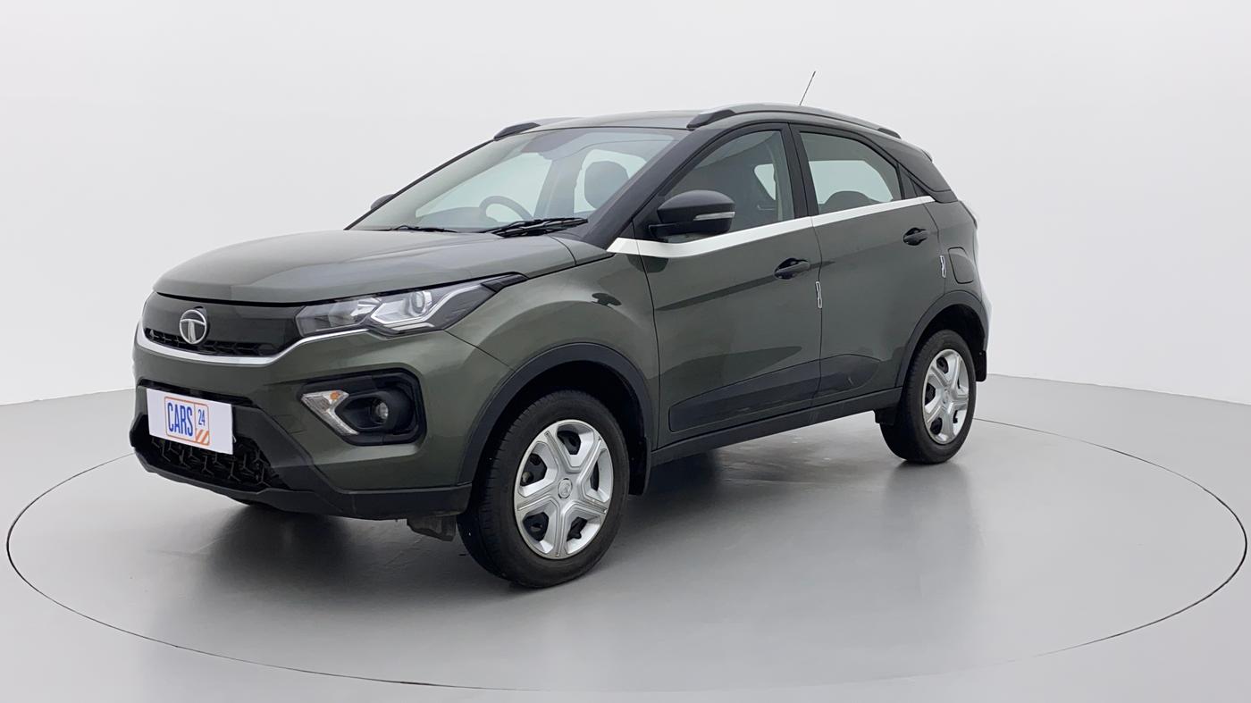 2021 Tata NEXON XM SUNROOF PETROL, Petrol, Manual, 23,899 km, Left Front Diagonal