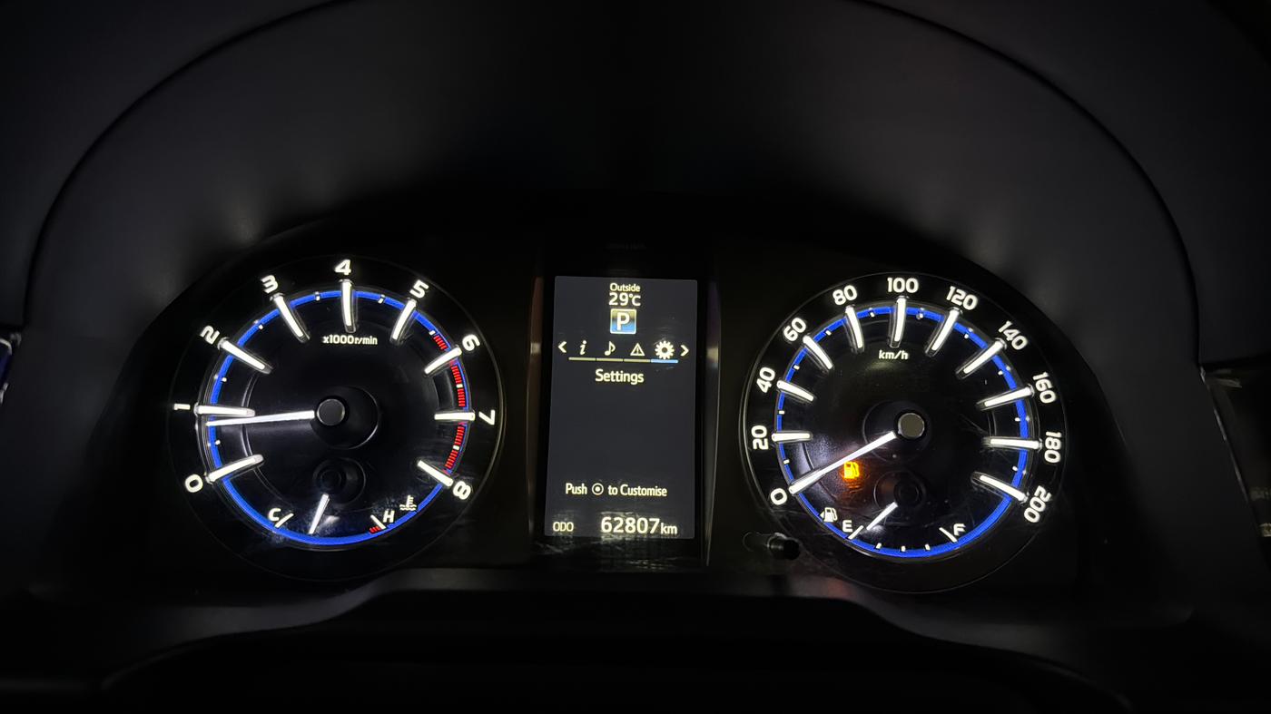 2022 Toyota Innova Crysta 2.7 ZX AT 7 STR, Petrol, Automatic, 62,807 km, Odometer Image