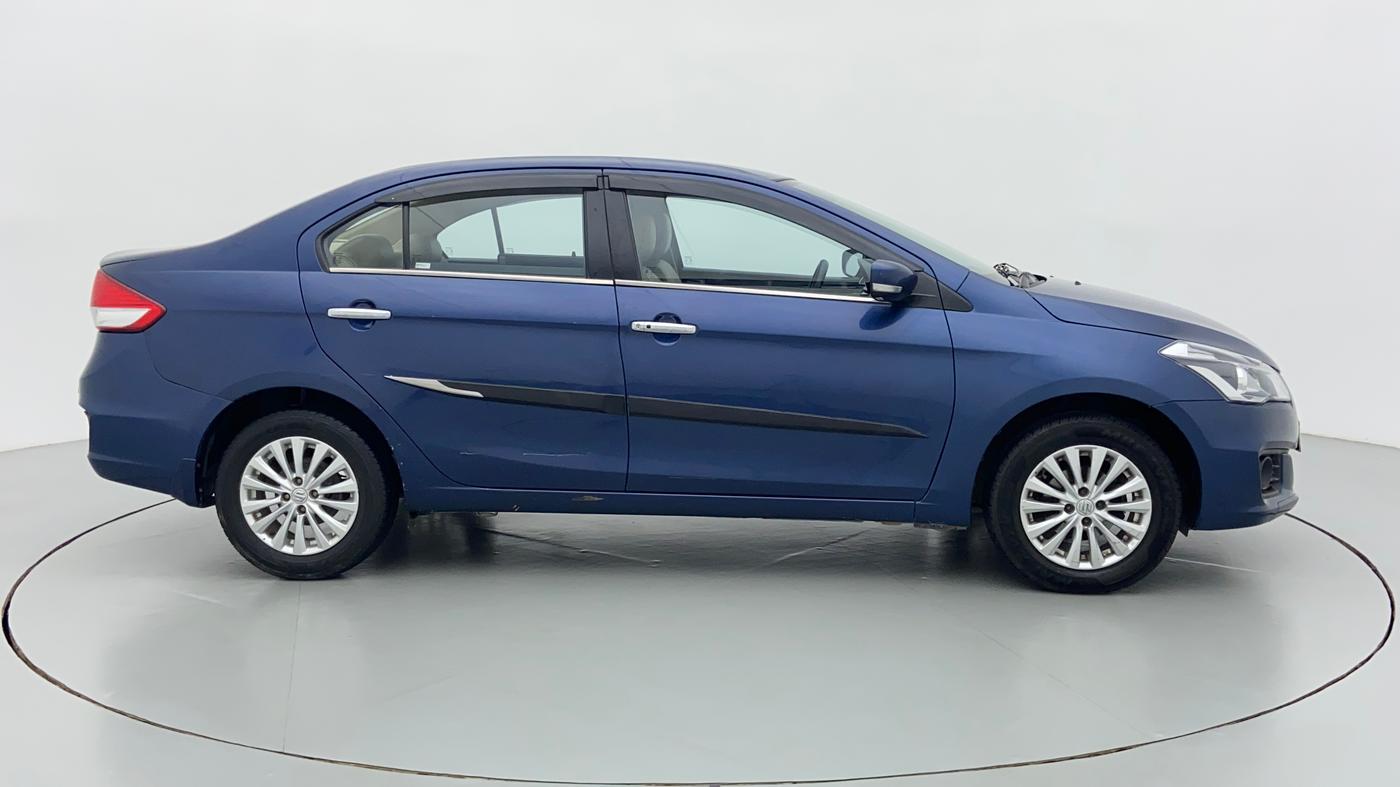2018 Maruti Ciaz ZETA 1.4  MT PETROL, Petrol, Manual, 72,624 km, Right Side View
