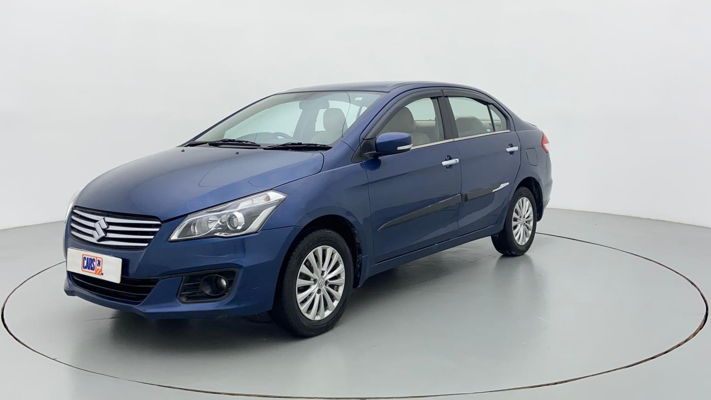 2018 Maruti Ciaz ZETA 1.4  MT PETROL, Petrol, Manual, 72,624 km, Left Front Diagonal