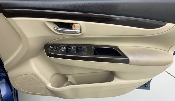 2018 Maruti Ciaz ZETA 1.4  MT PETROL, Petrol, Manual, 72,624 km, Driver Side Door Panels Control