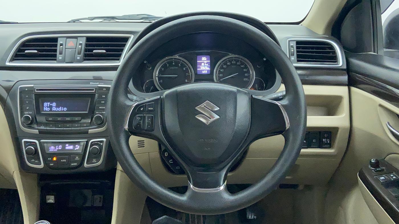 2018 Maruti Ciaz ZETA 1.4  MT PETROL, Petrol, Manual, 72,624 km, Steering Wheel Close Up