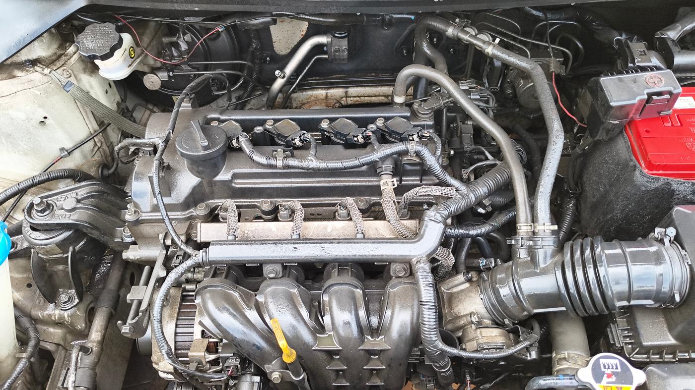 2018 Hyundai Elite i20 ASTA 1.2  CVT, Petrol, Automatic, 69,853 km, Engine View