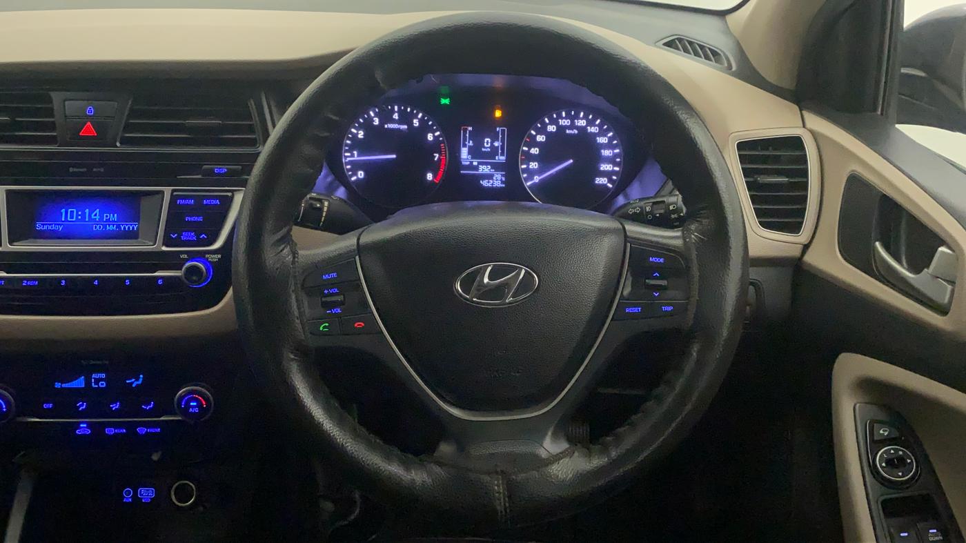 2016 Hyundai Elite i20 SPORTZ 1.2, Petrol, Manual, 46,375 km, Steering Wheel Close Up