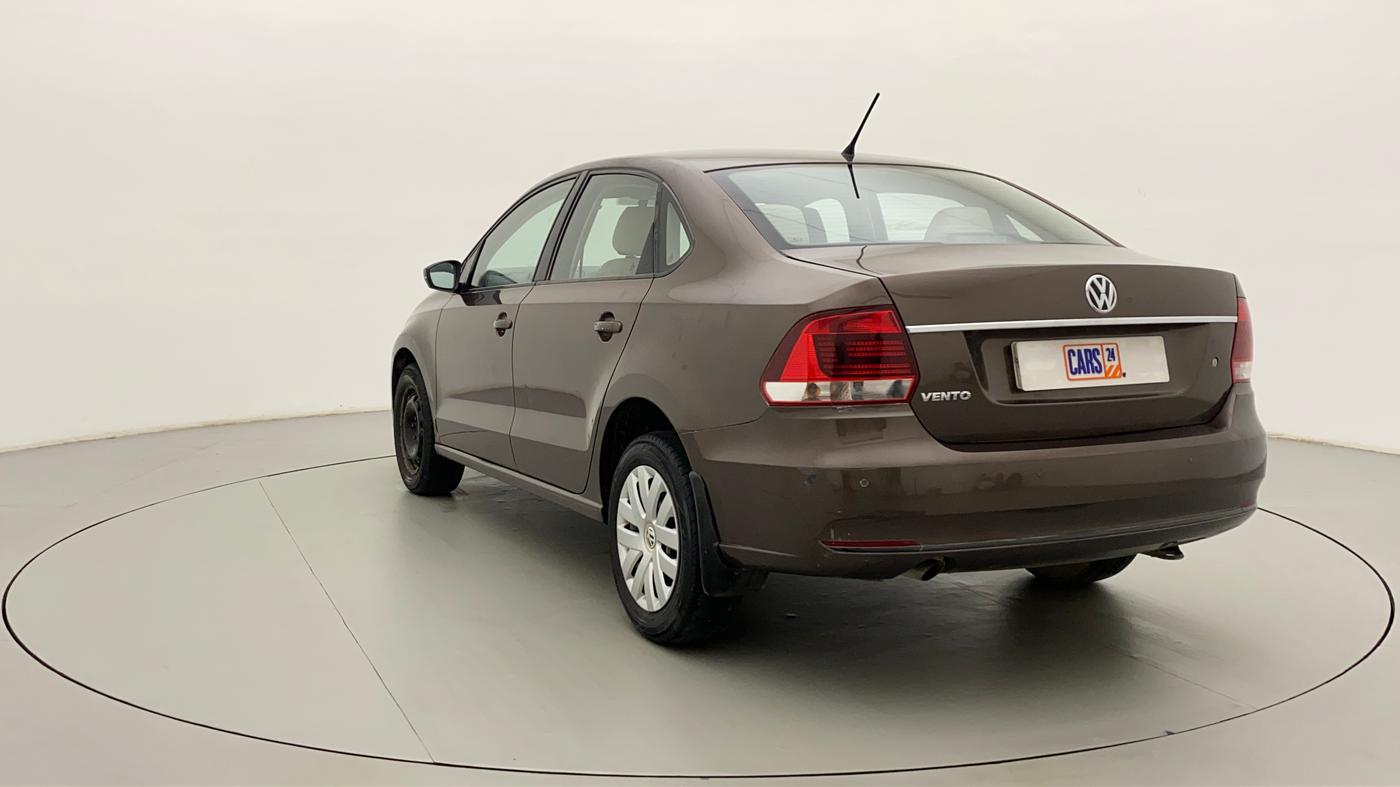 2016 Volkswagen Vento COMFORTLINE 1.6, Petrol, Manual, 97,106 km, Left Back Diagonal