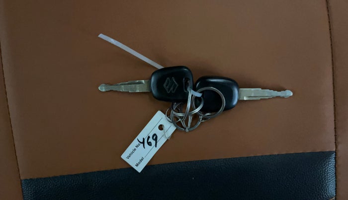 2021 Maruti New Wagon-R LXI CNG 1.0, CNG, Manual, 59,969 km, Key Close Up