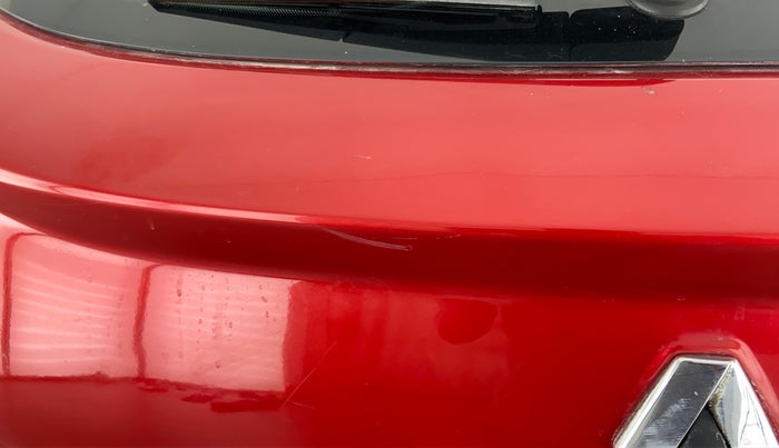 2021 Renault Kiger RXZ 1.0 MT, Petrol, Manual, 33,025 km, Dicky (Boot door) - Minor scratches