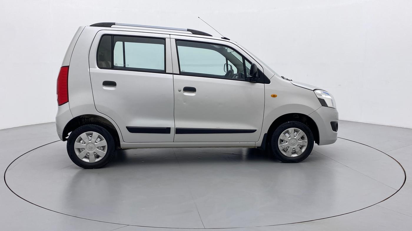 2017 Maruti Wagon R 1.0 LXI CNG, CNG, Manual, 99,033 km, Right Side View