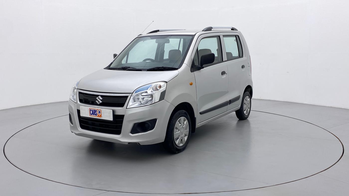 2017 Maruti Wagon R 1.0 LXI CNG, CNG, Manual, 99,033 km, Left Front Diagonal