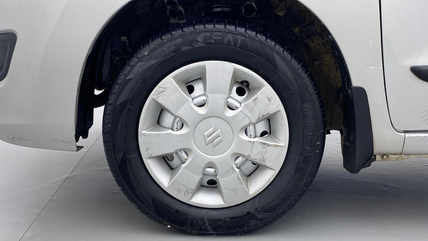 2017 Maruti Wagon R 1.0 LXI CNG, CNG, Manual, 99,033 km, Left Front Wheel