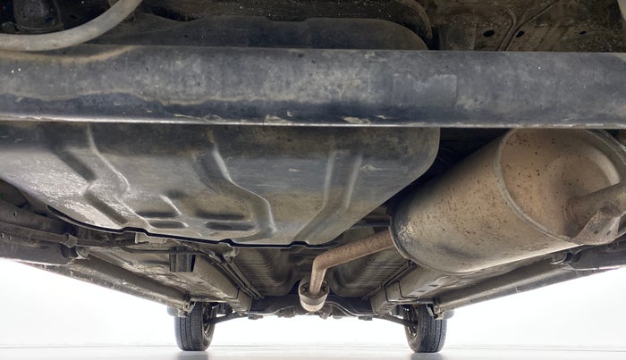 2017 Maruti Wagon R 1.0 LXI CNG, CNG, Manual, 99,033 km, Rear Underbody