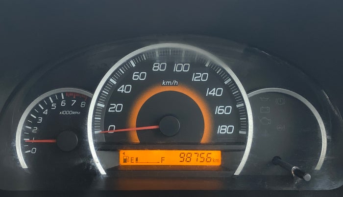 2014 Maruti Wagon R 1.0 VXI, Petrol, Manual, 98,842 km, Odometer Image