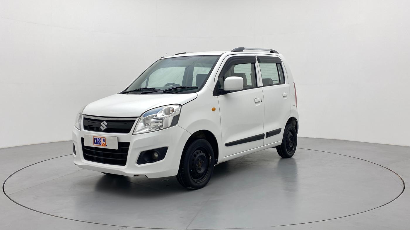2014 Maruti Wagon R 1.0 VXI, Petrol, Manual, 98,842 km, Left Front Diagonal