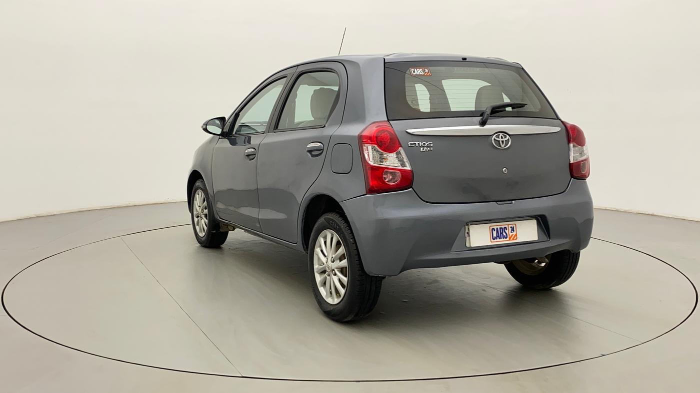 2013 Toyota Etios Liva V, Petrol, Manual, 86,011 km, Left Back Diagonal
