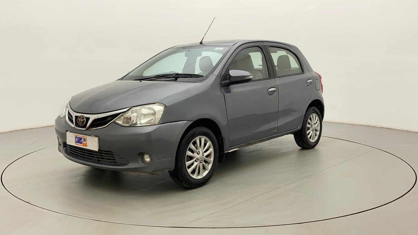 2013 Toyota Etios Liva V, Petrol, Manual, 86,011 km, Left Front Diagonal
