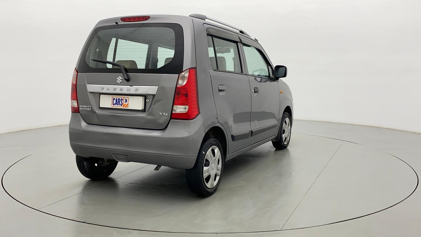 2018 Maruti Wagon R 1.0 VXI, Petrol, Manual, 43,467 km, Right Back Diagonal