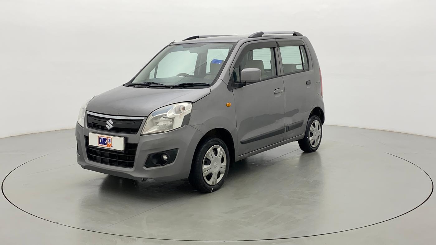 2018 Maruti Wagon R 1.0 VXI, Petrol, Manual, 43,467 km, Left Front Diagonal