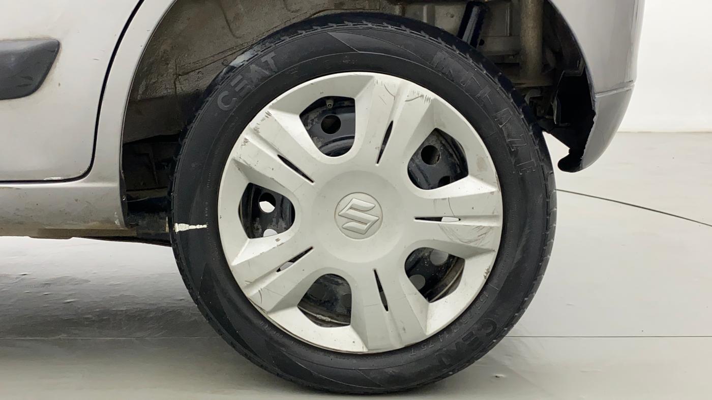 2018 Maruti Wagon R 1.0 VXI, Petrol, Manual, 43,467 km, Left Rear Wheel