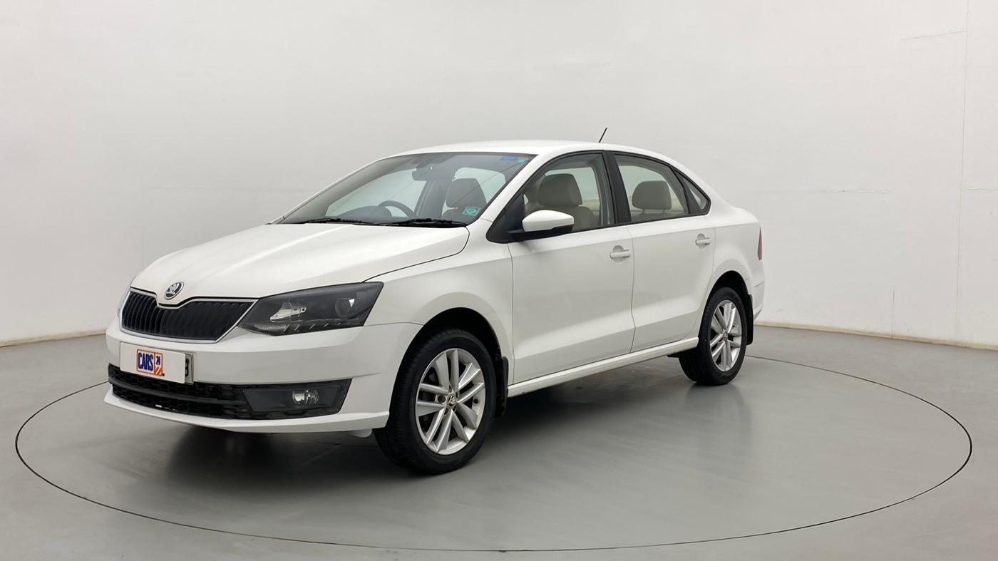 2018 Skoda Rapid STYLE 1.6 MPI, Petrol, Manual, 77,899 km, Left Front Diagonal